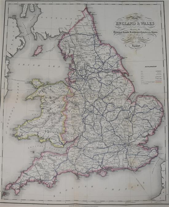 [LEWIS, SAMUEL] - ATLAS TO THE TOPOGRAPHICAL DICTIONARY OF ENGLAND,